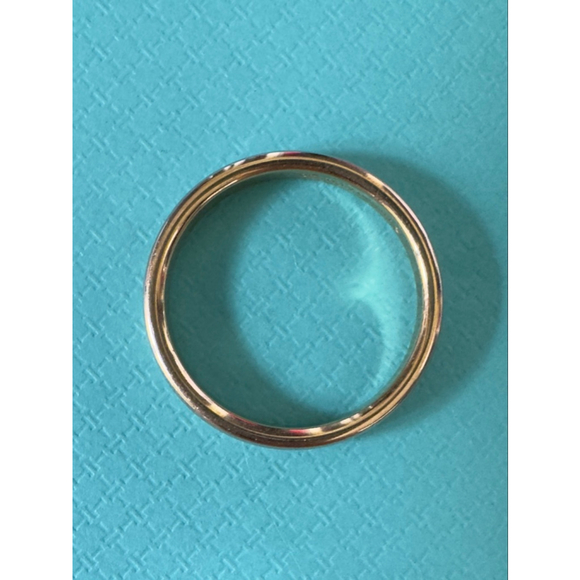 Tiffany & Co. 18k Rose Gold Weeding Band Ring Size 6 2.8mm - Picture 4 of 6